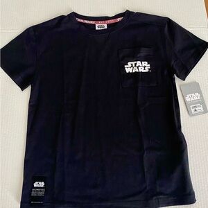 Star Wars Black Kids Tee with Pocket